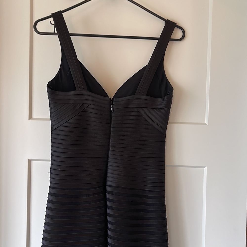 BCBG MAXAZRIA Full Length Black Gown - Picture 4 of 9